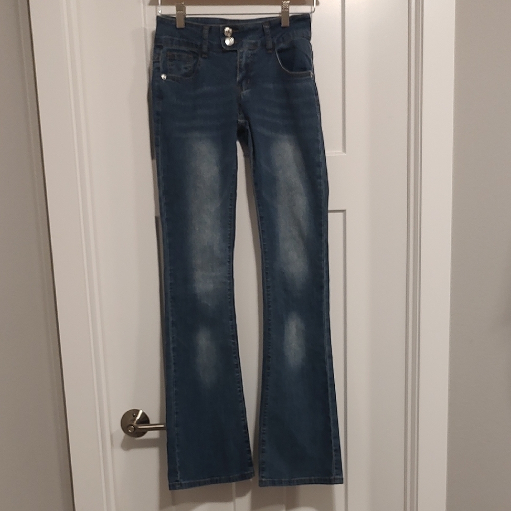 Thats So Fetch Low Rise Flared Jeans